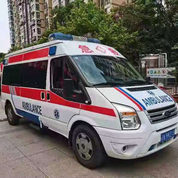 芝罘长途救护车护送病人返乡
